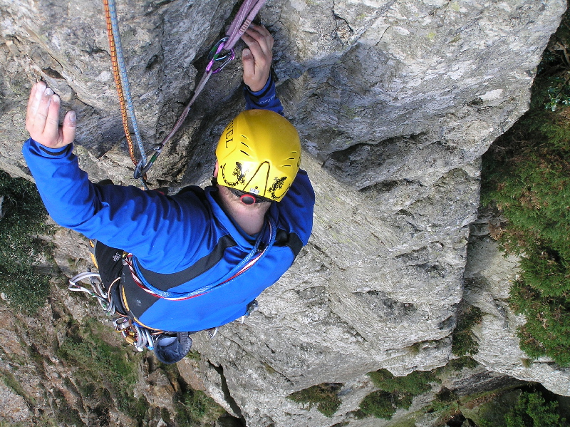 The airy final pitch on Shadow Wall